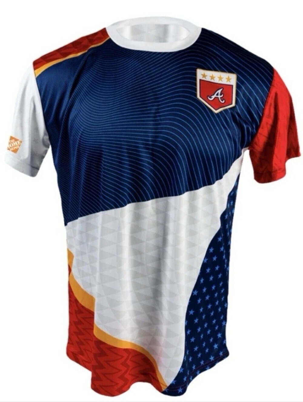 Atlanta Braves Soccer Jersey SGA 6/17/2026 World Cup Size XL